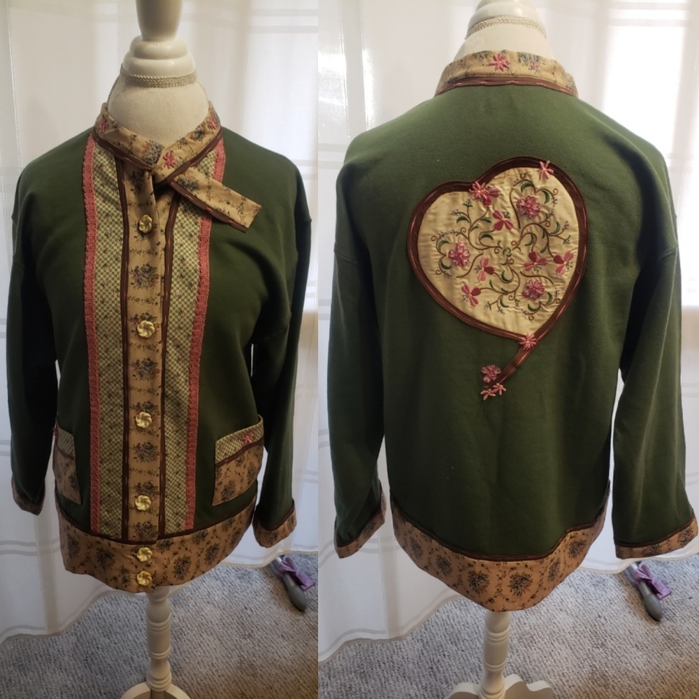 Sweatshirt jacket
